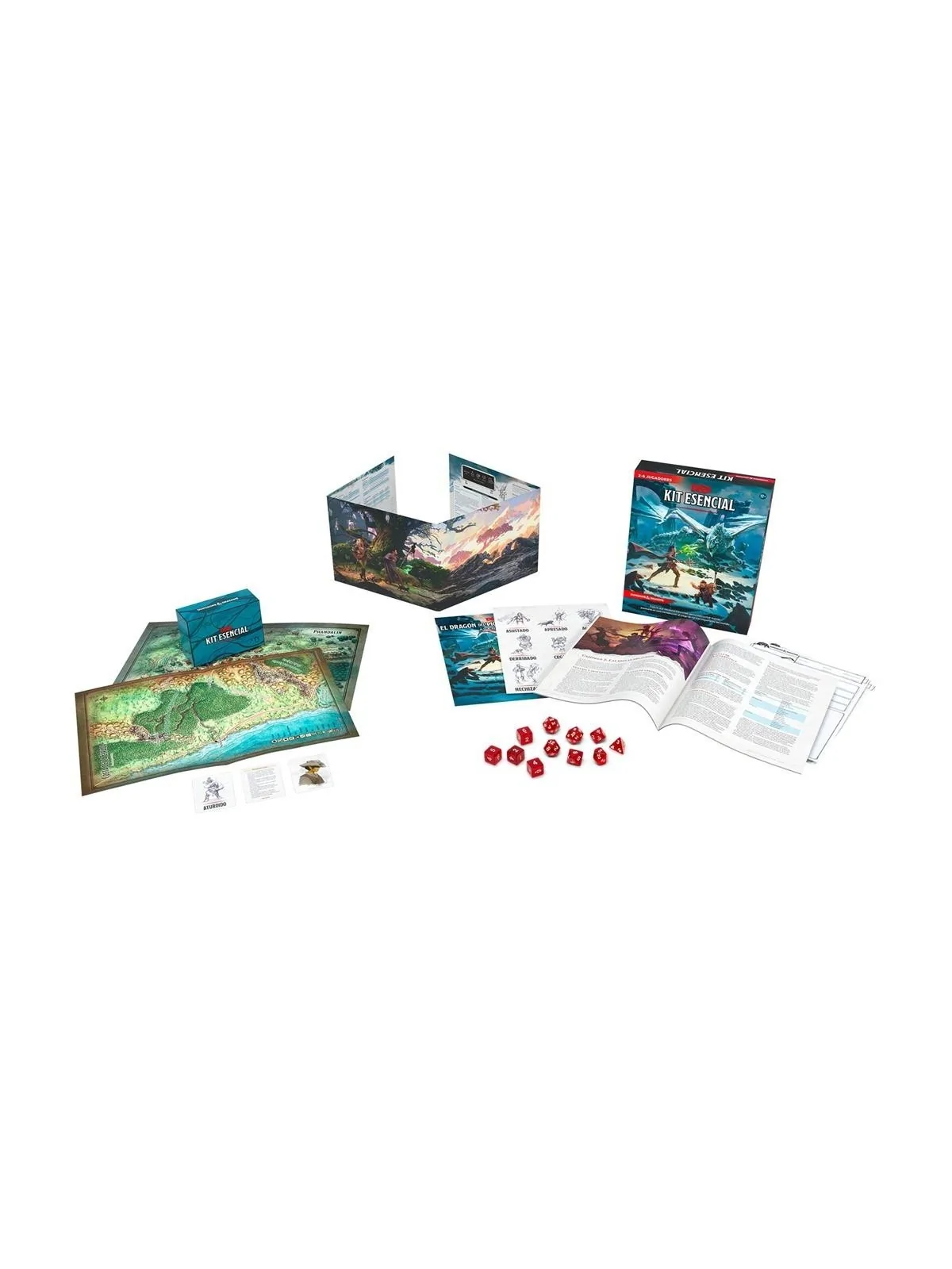 Dungeons & Dragons: Kit Esencial de Wizards Of The Coast en Juegos de Rol | La Cueva Roja