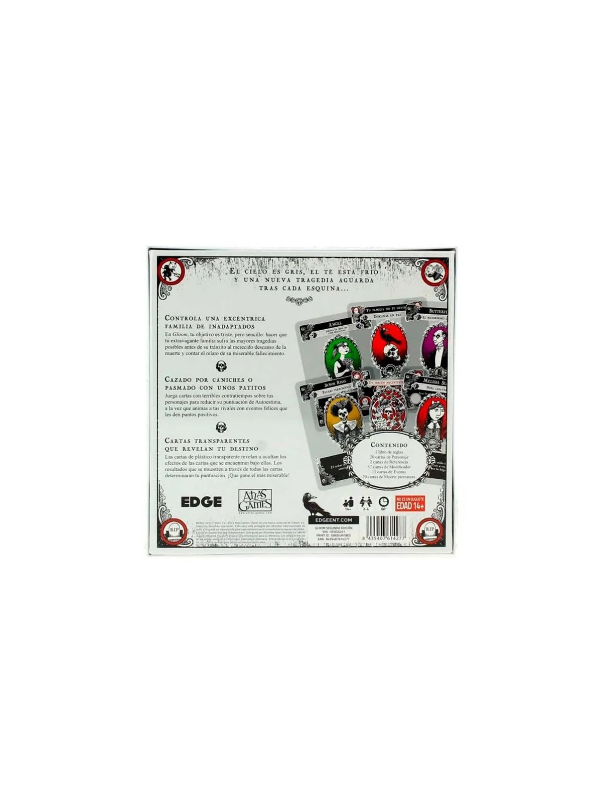 Gloom de Edge en Juegos de Cartas | La Cueva Roja