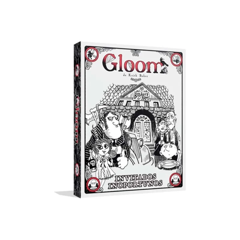 Gloom: Invitados Inoportunos de Edge en Juegos de Cartas | La Cueva Roja