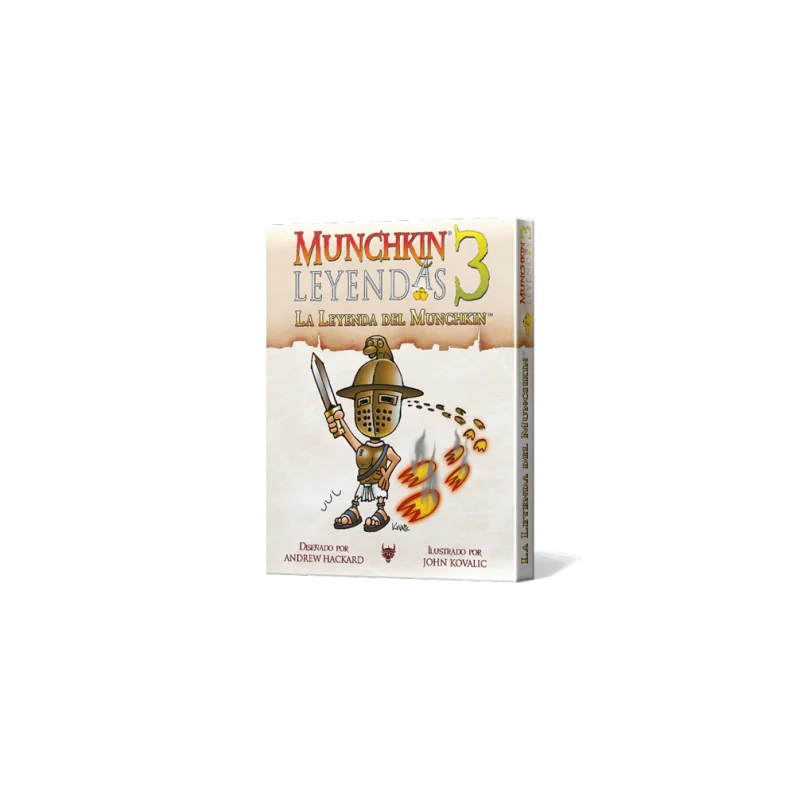 Munchkin Leyendas 3: La Leyenda del Munchkin de Edge en Juegos de Cartas | La Cueva Roja