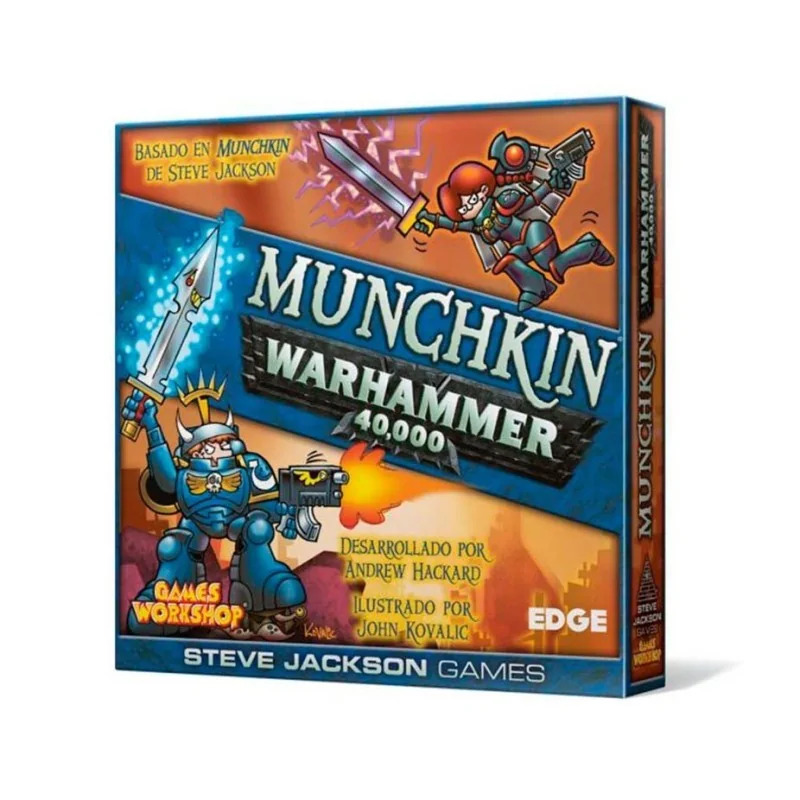 Munchkin Warhammer 40.000 de Edge en Juegos de Cartas | La Cueva Roja