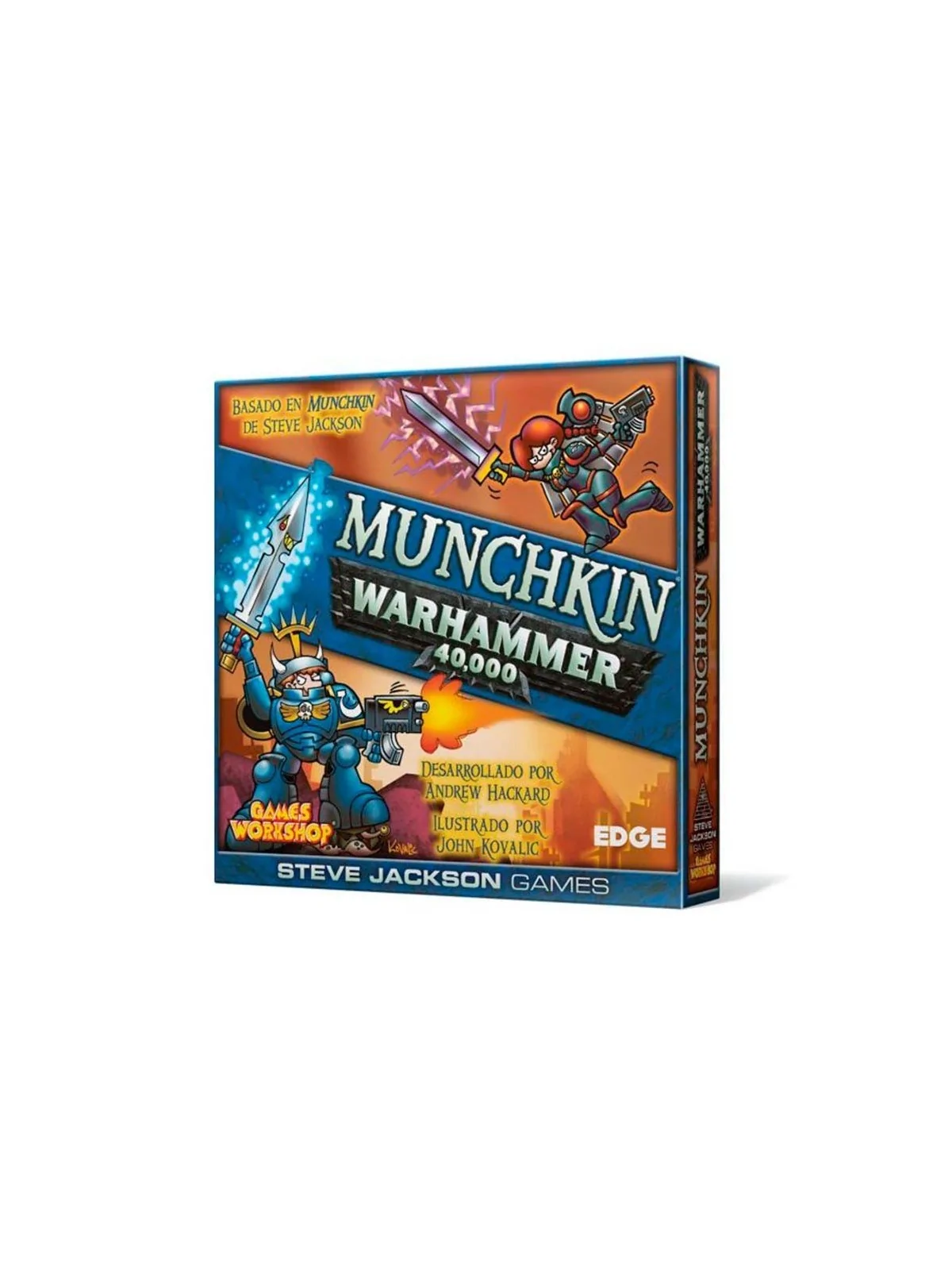 Munchkin Warhammer 40.000 de Edge en Juegos de Cartas | La Cueva Roja