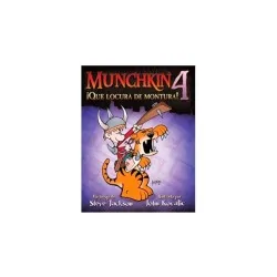 Munchkin 4: ¡Que Locura de Montura! de Edge en Juegos de Cartas | La Cueva Roja
