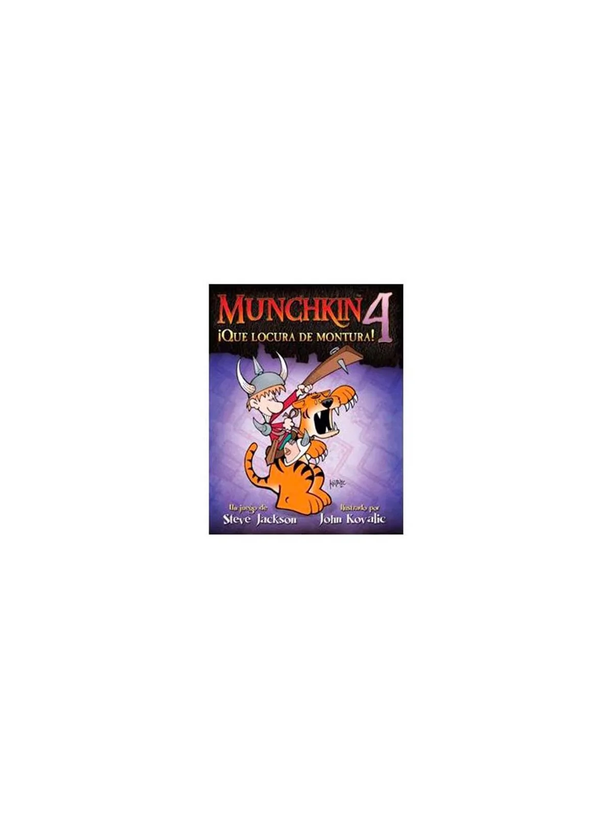 Munchkin 4: ¡Que Locura de Montura! de Edge en Juegos de Cartas | La Cueva Roja