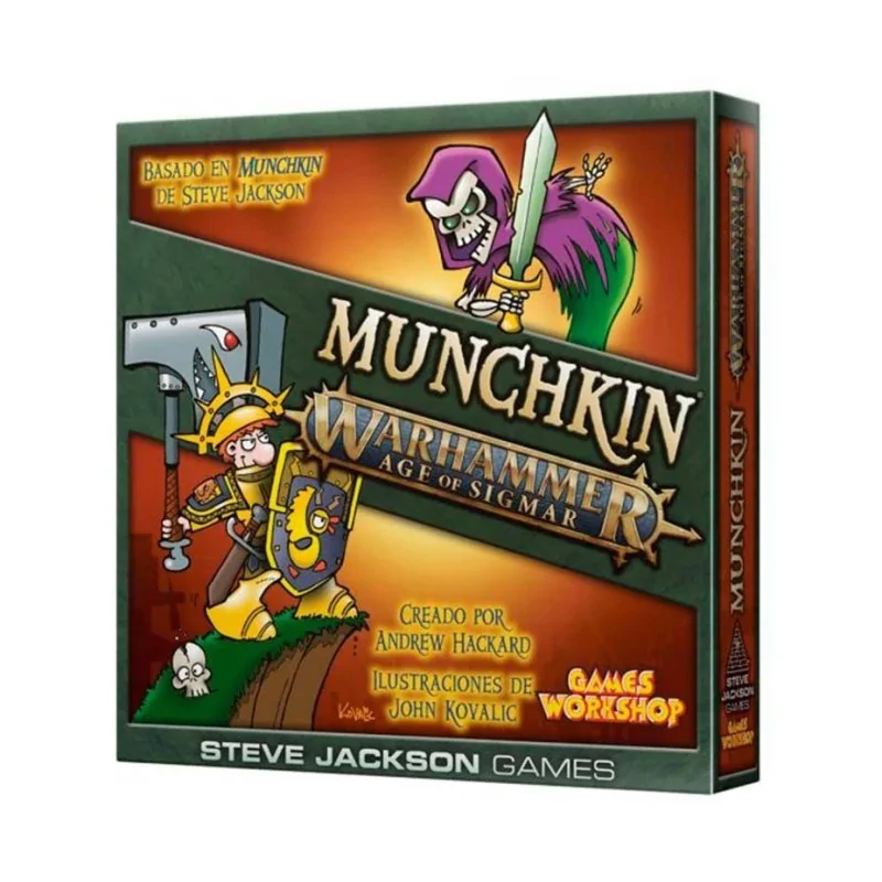 Munchkin Age of Sigmar de Edge en Juegos de Cartas | La Cueva Roja