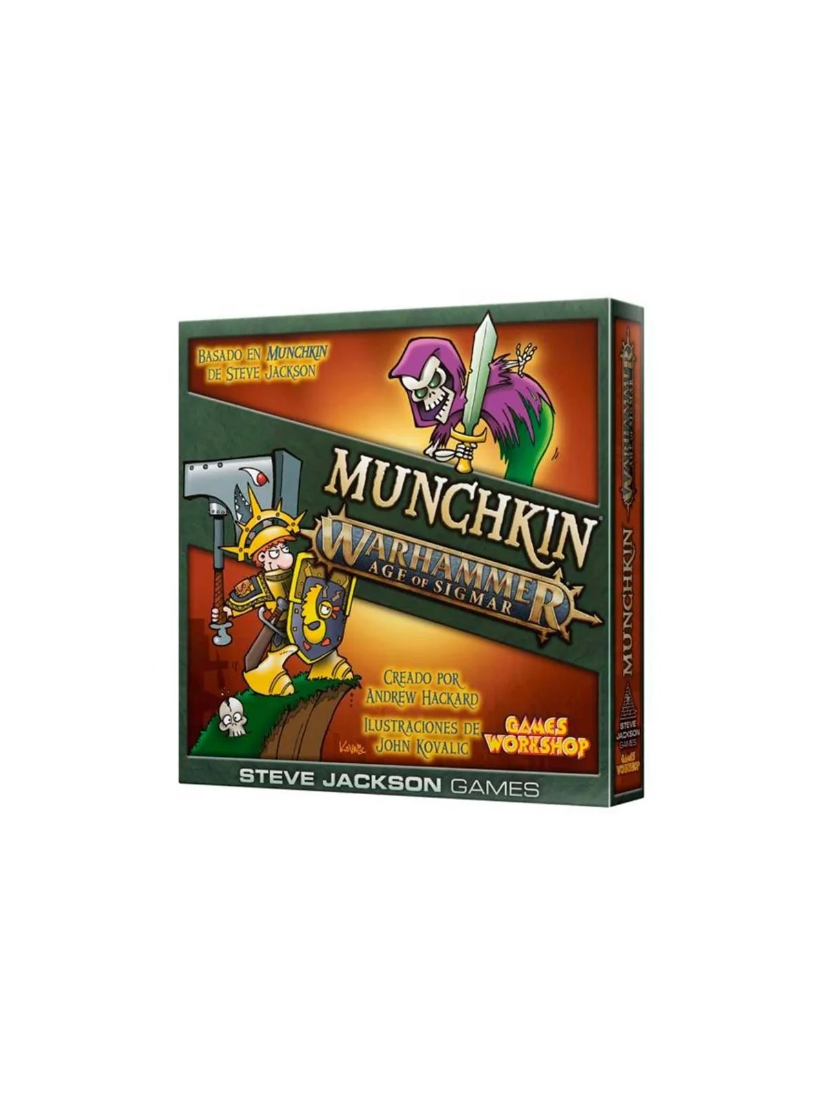 Munchkin Age of Sigmar de Edge en Juegos de Cartas | La Cueva Roja