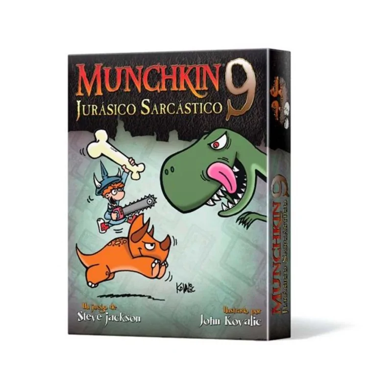 Munchkin 9: Jurásico Sarcástico de Edge en Juegos de Cartas | La Cueva Roja