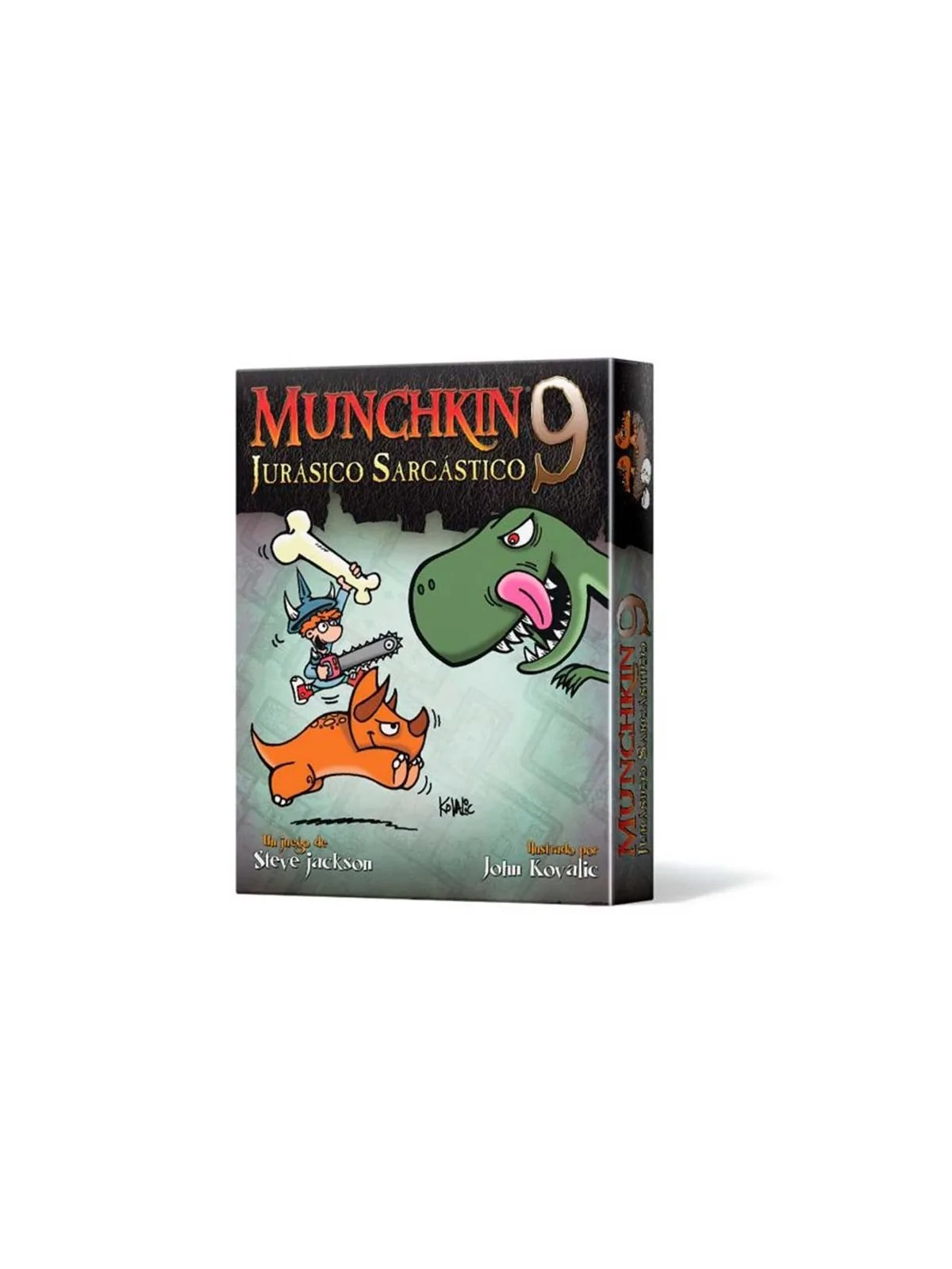 Munchkin 9: Jurásico Sarcástico de Edge en Juegos de Cartas | La Cueva Roja