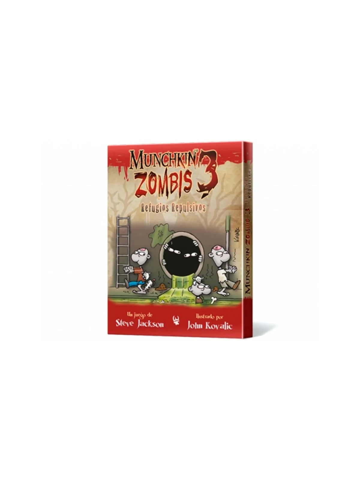 Munchkin Zombis 3: Refugios Repulsivos de Edge en Juegos de Cartas | La Cueva Roja