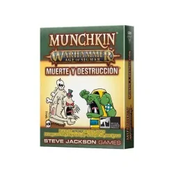 Munchkin Age of Sigmar: Muerte y Destrucción de Edge en Juegos de Cartas | La Cueva Roja