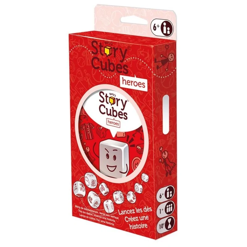 Rory's Story Cubes: Héroes de Zygomatic en Juegos de Dados | La Cueva Roja