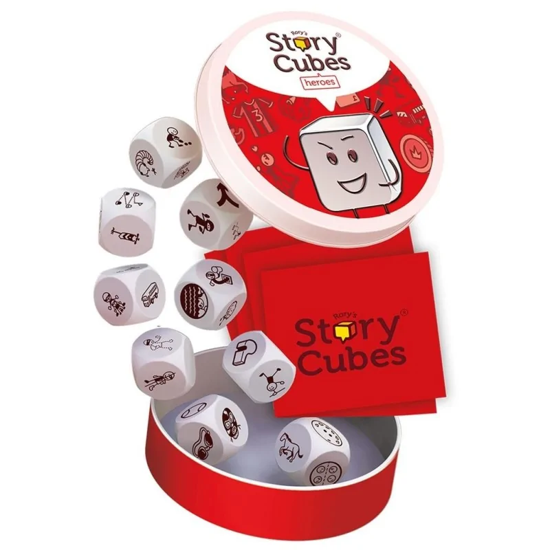 Rory's Story Cubes: Héroes de Zygomatic en Juegos de Dados | La Cueva Roja